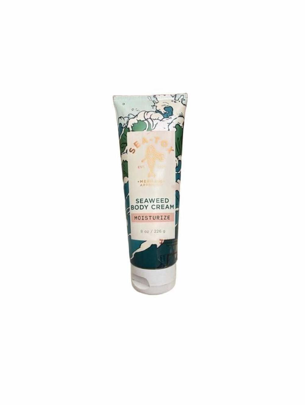 Bath & Body Works Sea-Tox Seaweed Body Cream Size 8 oz Moisturizer